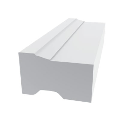 #2448 (WM180) WHITE BRICKMOULD (6/BD,378 - LWI Supply - Montgomery